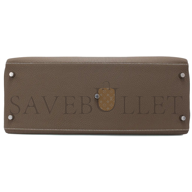 HERMES TOGO MAXI KELLY 42 RETOURNE PALLADIUM HARDWARE 19276 (42*27*17cm)